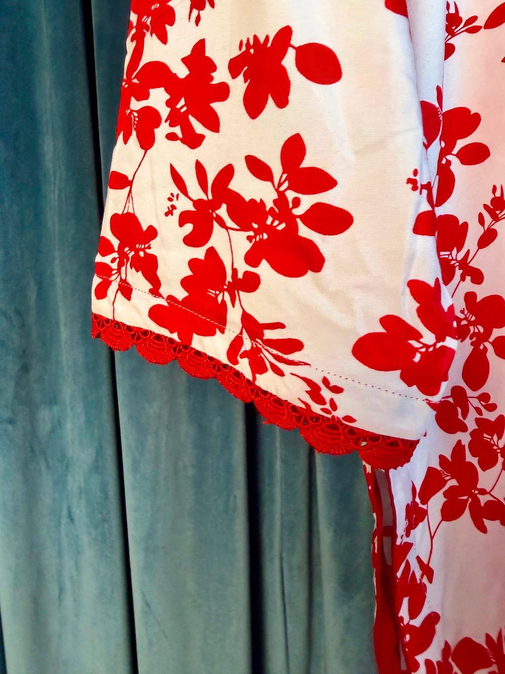 Red White 2PC Casual set