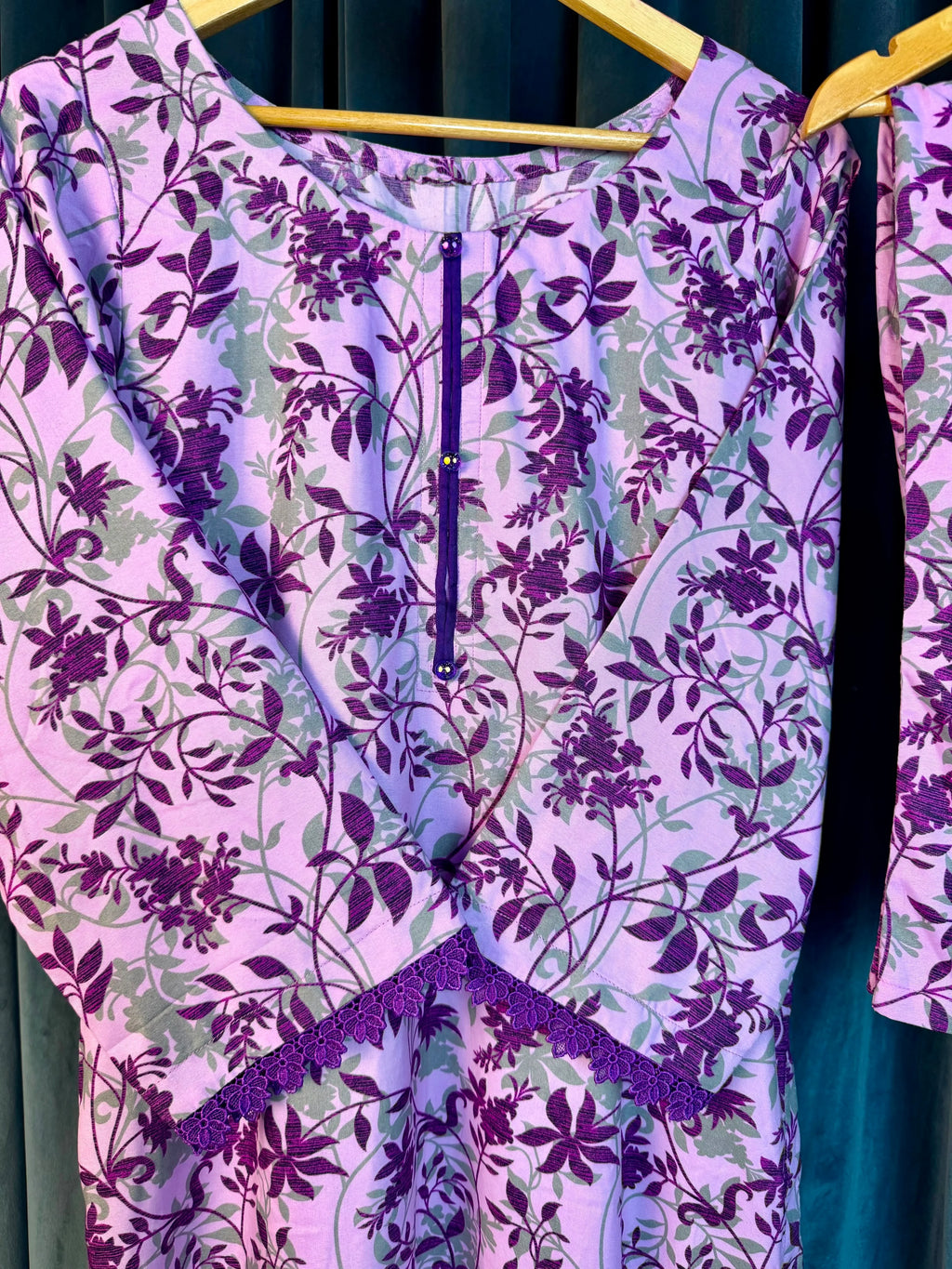 Purple Lilac 2PC Casual Set