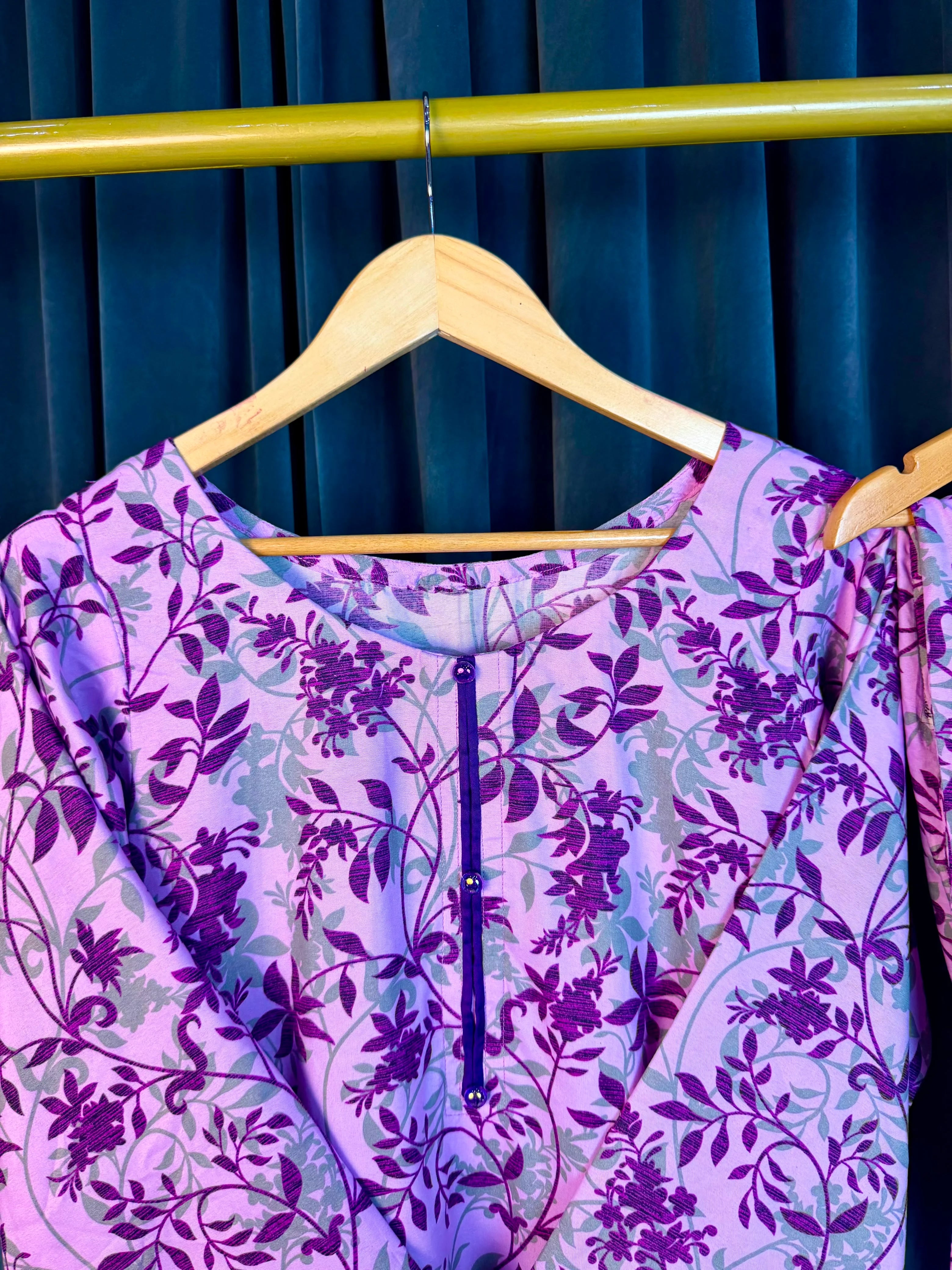 Purple Lilac 2PC Casual Set