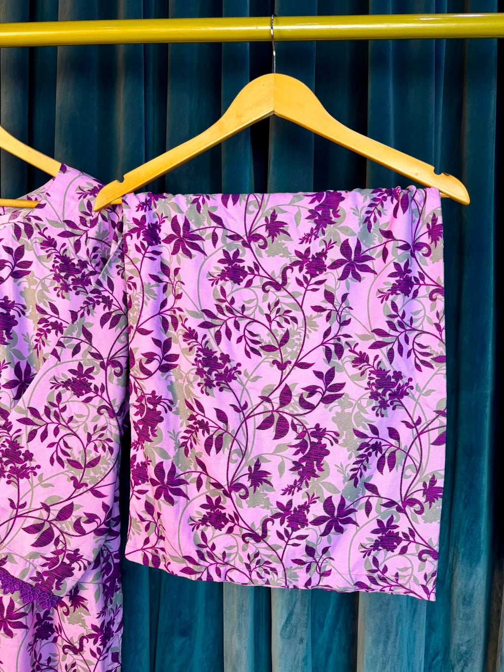 Purple Lilac 2PC Casual Set