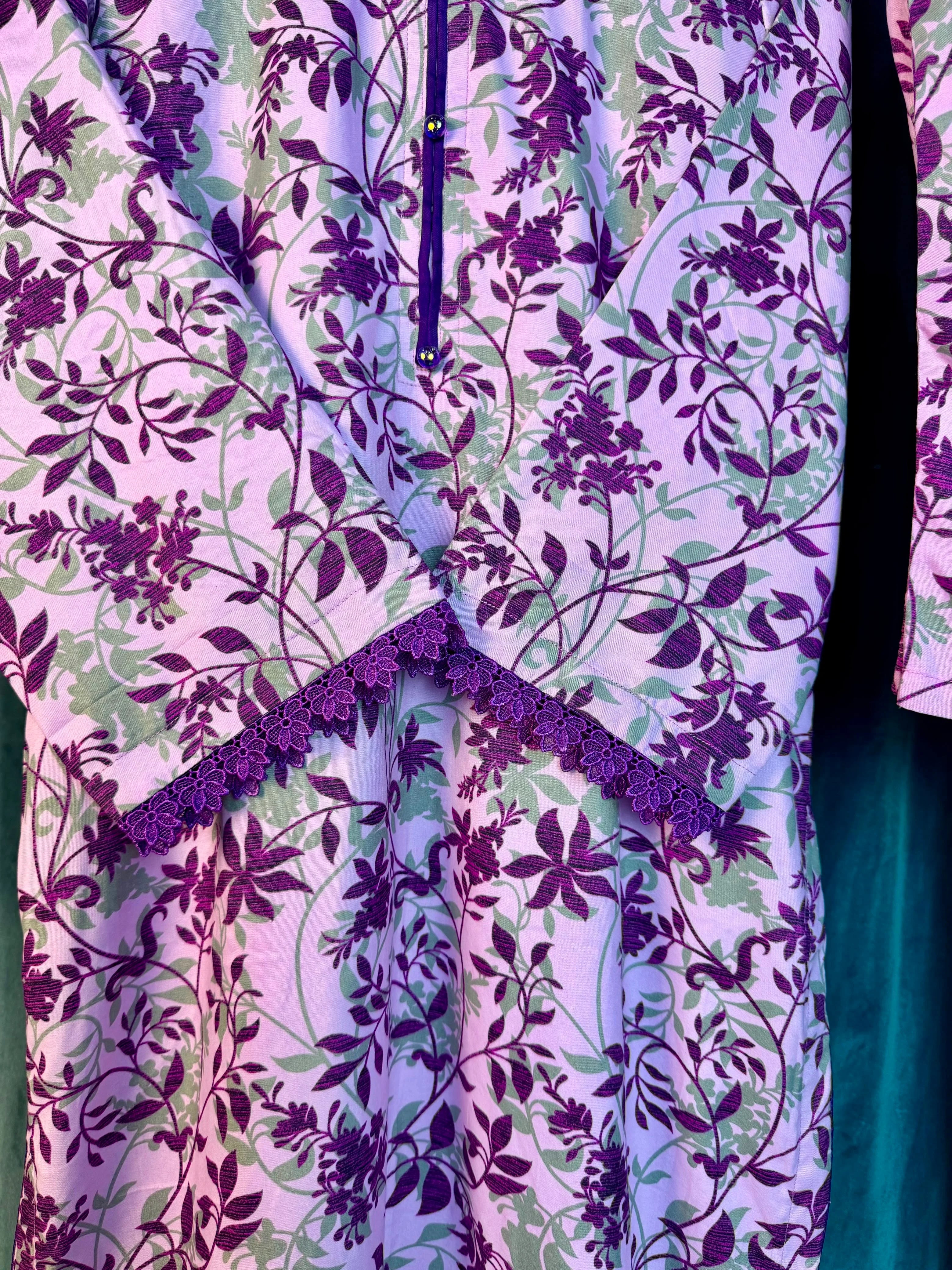 Purple Lilac 2PC Casual Set