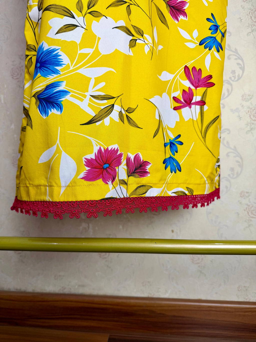 Yellow Pink 2PC Casual Set